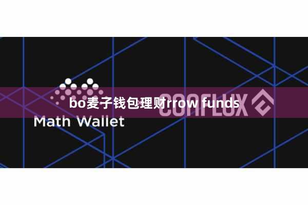 bo麦子钱包理财rrow funds