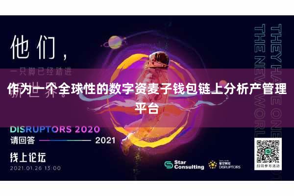 作为一个全球性的数字资麦子钱包链上分析产管理平台