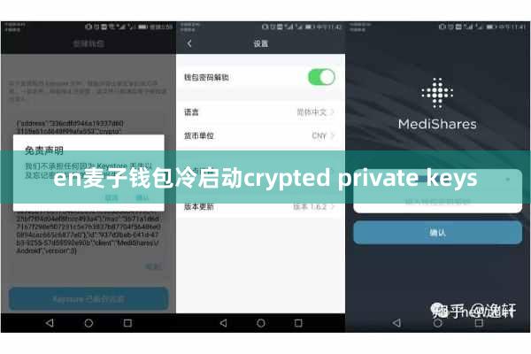 en麦子钱包冷启动crypted private keys