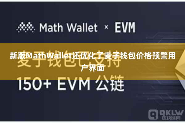 新版MathWallet还优化了麦子钱包价格预警用户界面